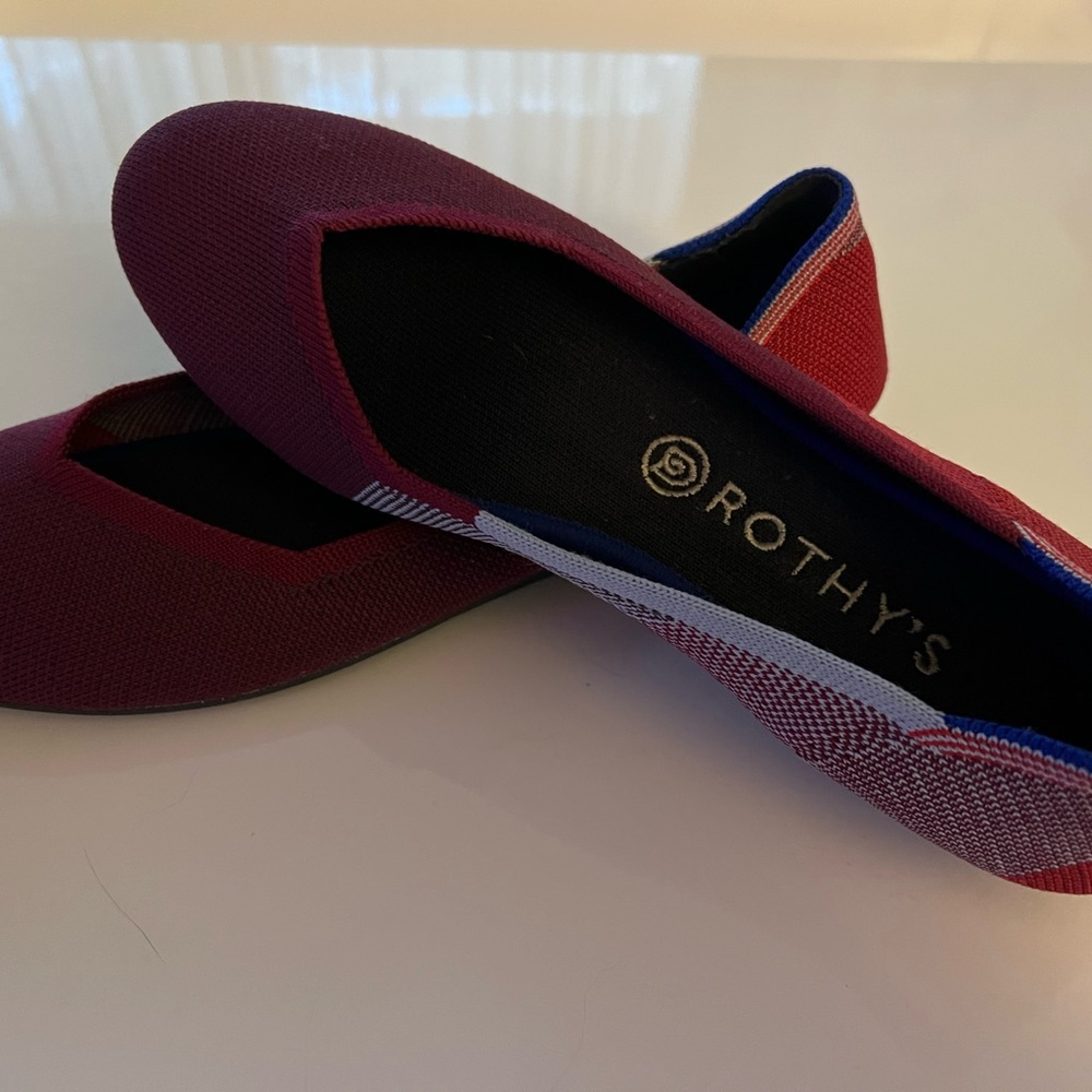Rothy’s Berry Colorblock (Retired) size 10